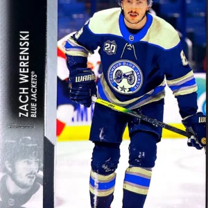 Zach Werenski 2021-22 Upper Deck Series 1 Hockey Base Set #57