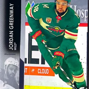 Jordan Greenway 2021-22 Upper Deck Series 1 Hockey Base Set #89