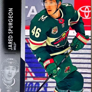 Jared Spurgeon 2021-22 Upper Deck Series 1 Hockey Base Set #92