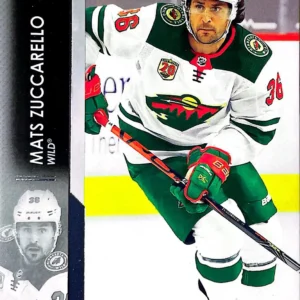 Mats Zuccarello 2021-22 Upper Deck Series 1 Hockey Base Set #93