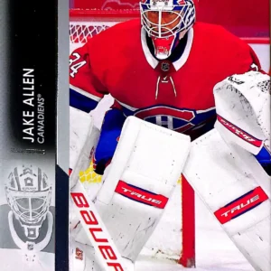 Jake Allen 2021-22 Upper Deck Series 1 Hockey Base Set #94
