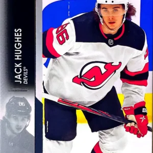 Jack Hughes 2021-22 Upper Deck Series 1 Hockey Base Set #110