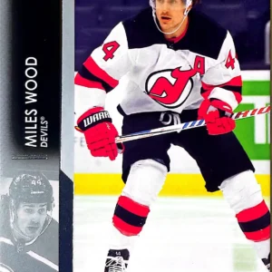 Miles Wood 2021-22 Upper Deck Series 1 Hockey Base Set #112