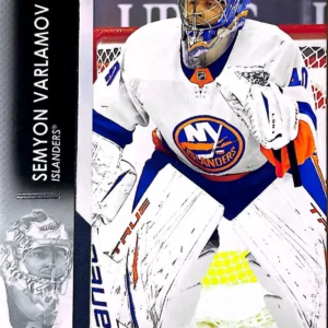 Semyon Varlamov 2021-22 Upper Deck Series 1 Hockey Base Set #119