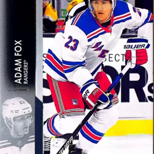 Adam Fox 2021-22 Upper Deck Series 1 Hockey Base Set #120