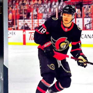 Tim Stutzle 2021-22 Upper Deck Series 1 Hockey Base Set #130