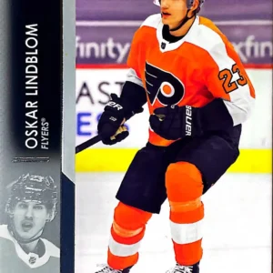Oskar Lindblom 2021-22 Upper Deck Series 1 Hockey Base Set #138