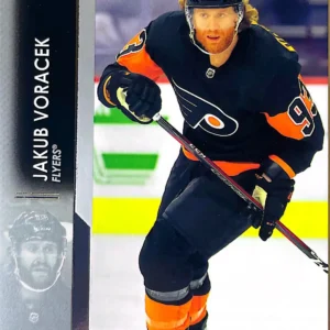 Jakub Voracek 2021-22 Upper Deck Series 1 Hockey Base Set #139