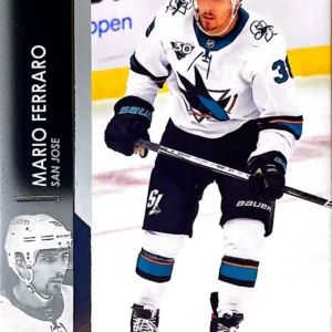 Mario Ferraro 2021-22 Upper Deck Series 1 Hockey Base Set #148
