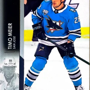 Timo Meier 2021-22 Upper Deck Series 1 Hockey Base Set #152