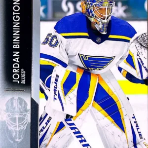 Jordan Binnington 2021-22 Upper Deck Series 1 Hockey Base Set #153