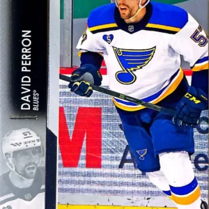 David Perron 2021-22 Upper Deck Series 1 Hockey Base Set #156