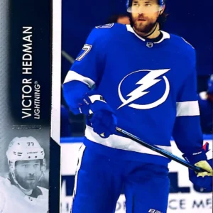 Victor Hedman 2021-22 Upper Deck Series 1 Hockey Base Set #161