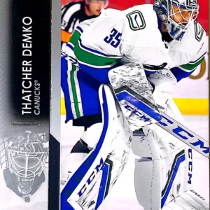 Thatcher Demko 2021-22 Upper Deck Series 1 Hockey Base Set #173