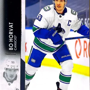Bo Horvat 2021-22 Upper Deck Series 1 Hockey Base Set #175