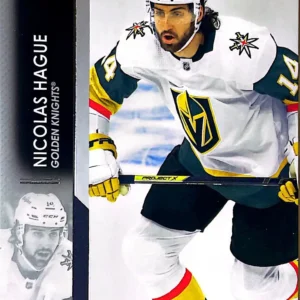 Nicolas Hague 2021-22 Upper Deck Series 1 Hockey Base Set #181