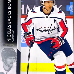 Nicklas Backstrom 2021-22 Upper Deck Series 1 Hockey Base Set #187