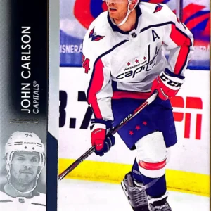 John Carlson 2021-22 Upper Deck Series 1 Hockey Base Set #188