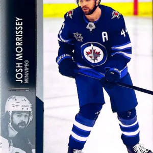 Josh Morrissey 2021-22 Upper Deck Series 1 Hockey Base Set #196
