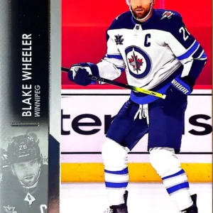 Blake Wheeler 2021-22 Upper Deck Series 1 Hockey Base Set #198