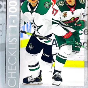 Jason Robertson/Kirill Kaprizov CL 2021-22 Upper Deck Series 1 Hockey Base Set #199