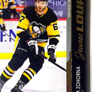 Radim Zohorna 2021-22 Upper Deck Series 1 Hockey French Parallel - Young Guns #216