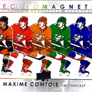 Maxime Comtois 2021-22 Upper Deck Series 1 Hockey Electromagnetic #EM-11