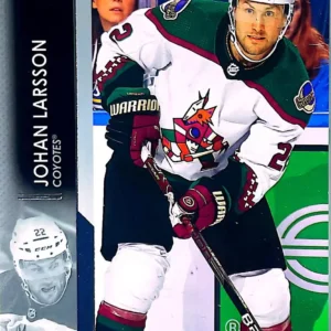 Johan Larsson 2021-22 Upper Deck Series 2 Hockey Base Set #261