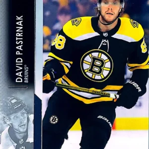 David Pastrnak 2021-22 Upper Deck Series 2 Hockey Base Set #267