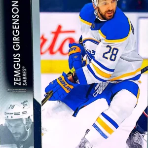 Zemgus Girgensons 2021-22 Upper Deck Series 2 Hockey Base Set #269