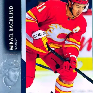 Mikael Backlund 2021-22 Upper Deck Series 2 Hockey Base Set #275