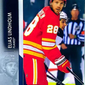 Elias Lindholm 2021-22 Upper Deck Series 2 Hockey Base Set #277