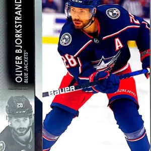 Oliver Bjorkstrand 2021-22 Upper Deck Series 2 Hockey Base Set #301