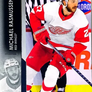 Michael Rasmussen 2021-22 Upper Deck Series 2 Hockey Base Set #318