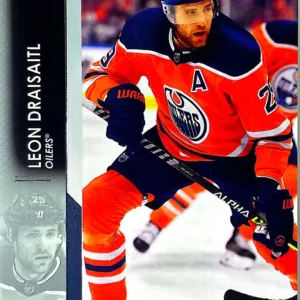 Leon Draisaitl 2021-22 Upper Deck Series 2 Hockey Base Set #321