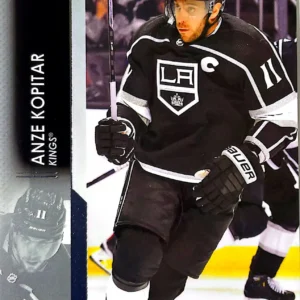 Anze Kopitar 2021-22 Upper Deck Series 2 Hockey Base Set #335