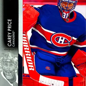 Carey Price 2021-22 Upper Deck Series 2 Hockey Base Set #347
