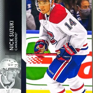 Nick Suzuki 2021-22 Upper Deck Series 2 Hockey Base Set #349