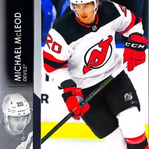 Michael McLeod 2021-22 Upper Deck Series 2 Hockey Base Set #357