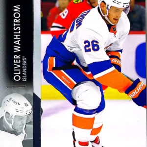 Oliver Wahlstrom 2021-22 Upper Deck Series 2 Hockey Base Set #367