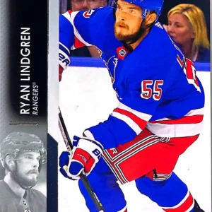 Ryan Lindgren 2021-22 Upper Deck Series 2 Hockey Base Set #369