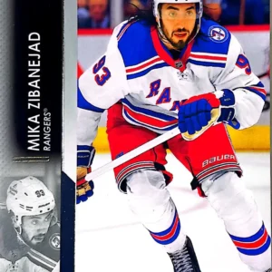 Mika Zibanejad 2021-22 Upper Deck Series 2 Hockey Base Set #373