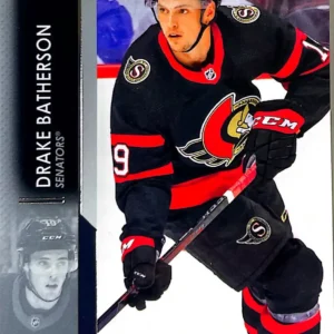 Drake Batherson 2021-22 Upper Deck Series 2 Hockey Base Set #374