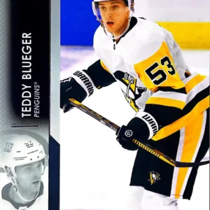 Teddy Blueger 2021-22 Upper Deck Series 2 Hockey Base Set #387