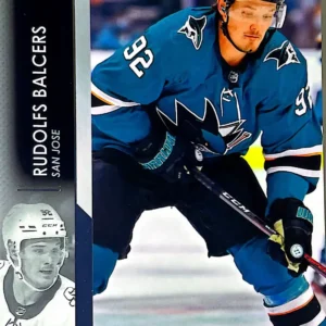 Rudolfs Balcers 2021-22 Upper Deck Series 2 Hockey Base Set #393
