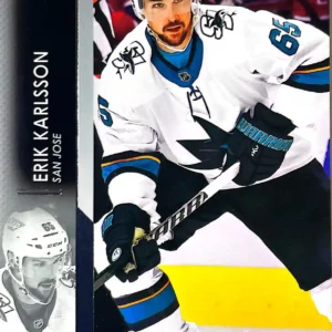 Erik Karlsson 2021-22 Upper Deck Series 2 Hockey Base Set #395