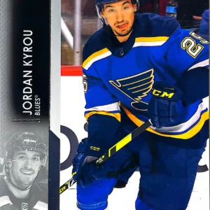 Jordan Kyrou 2021-22 Upper Deck Series 2 Hockey Base Set #405