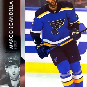 Marco Scandella 2021-22 Upper Deck Series 2 Hockey Base Set #408