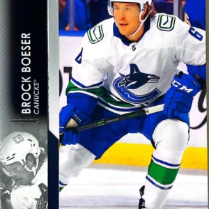 Brock Boeser 2021-22 Upper Deck Series 2 Hockey Base Set #423