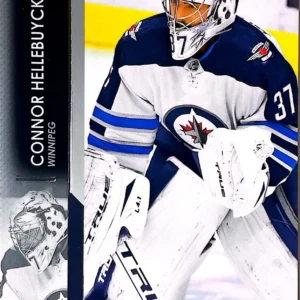 Connor Hellebuyck 2021-22 Upper Deck Series 2 Hockey Base Set #446